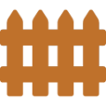 Pallet fence icon